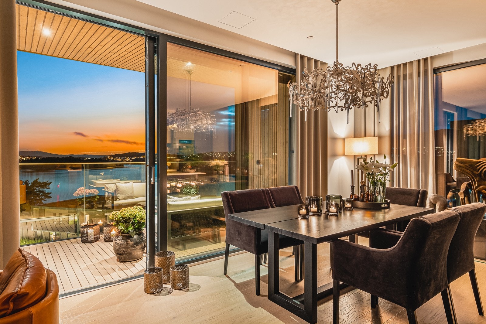 På kvelder som dette er det umulig å ikke nyte solnedgangene. Galleribilde