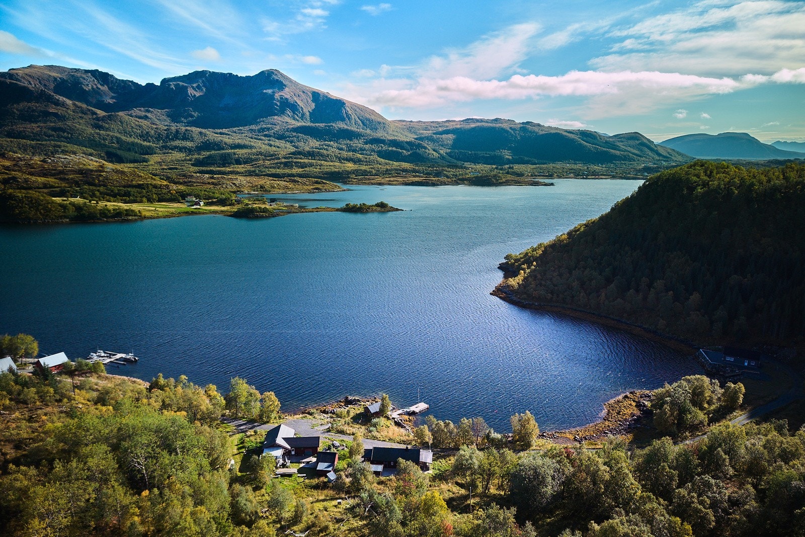 Utsikt over Straumsjøen. Galleribilde