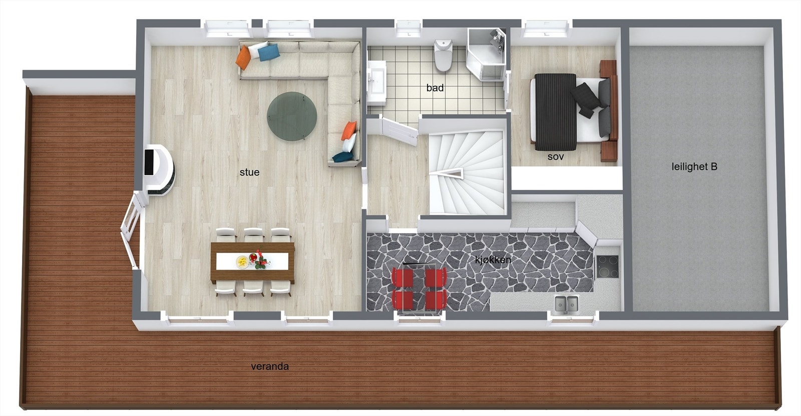 Første etasje. Galleribilde