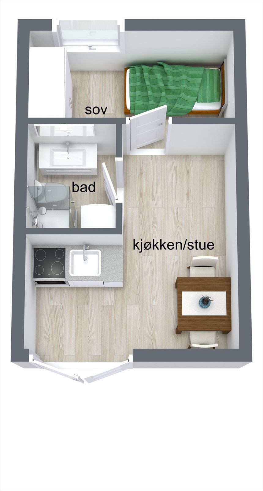 Leilighet. Galleribilde