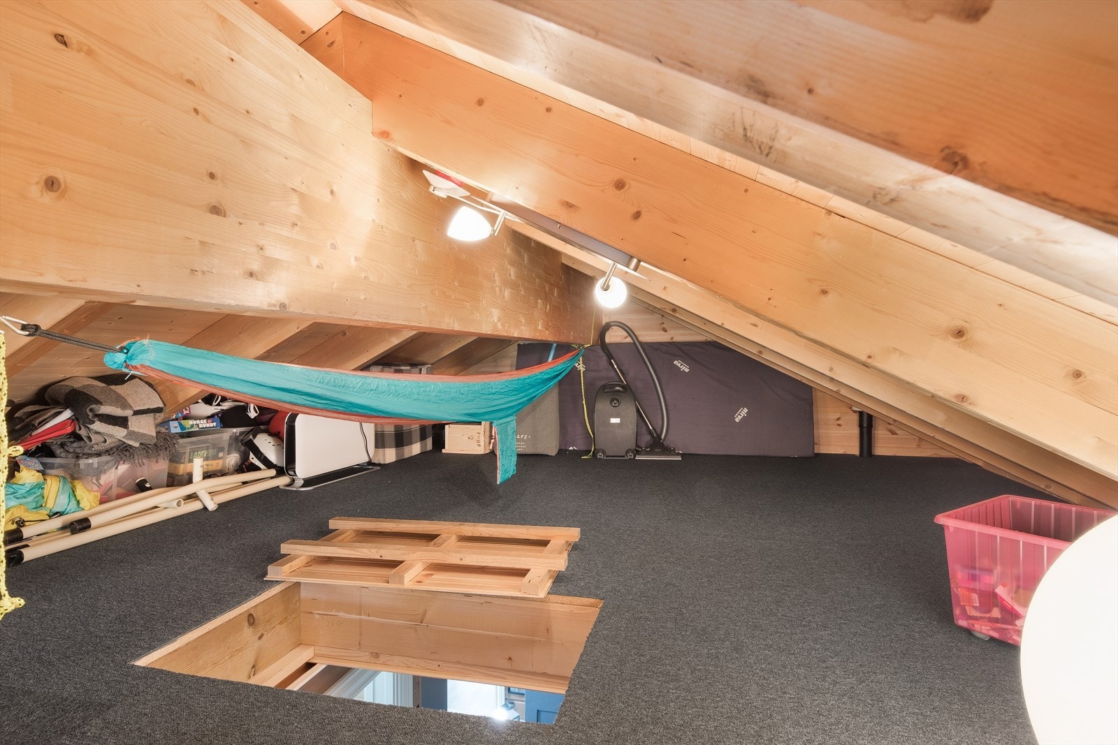 Her er det mye plass til lagring. Galleribilde