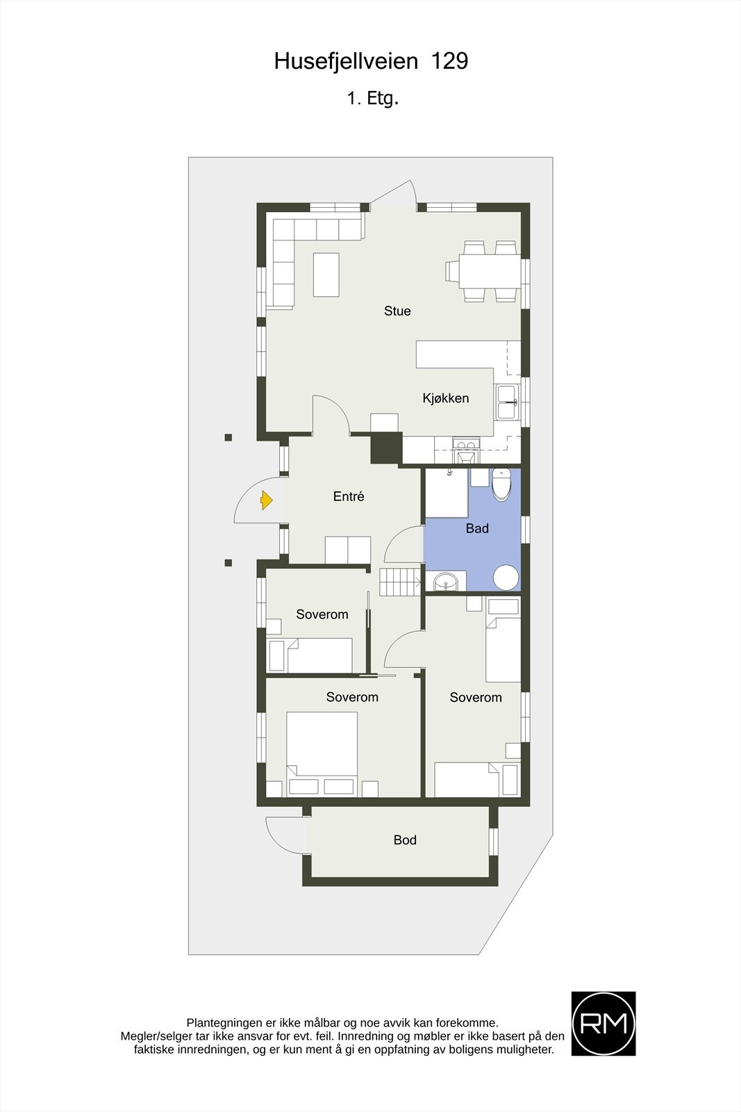 1. etasje. Galleribilde