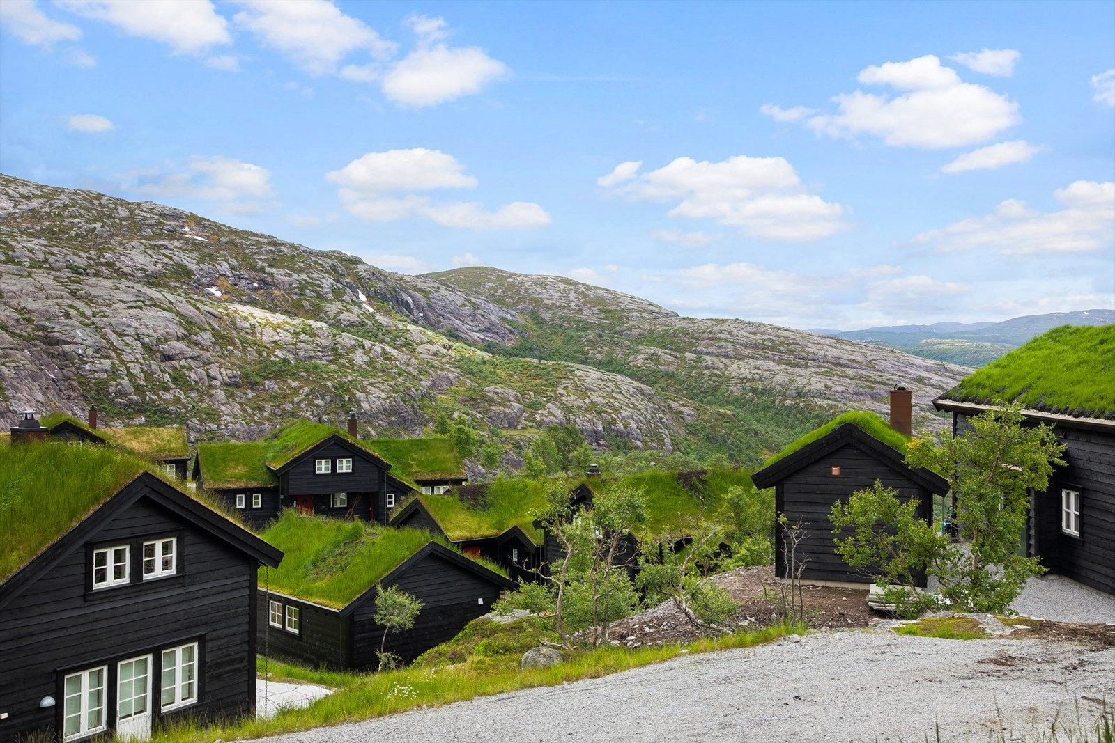 Utsikt fra hytten Galleribilde