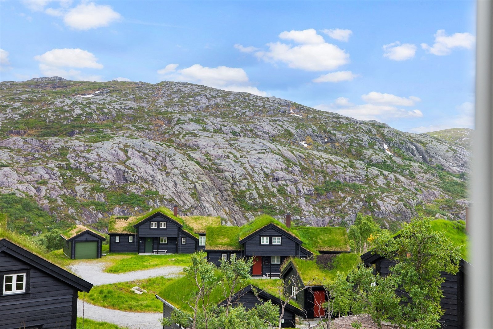 Utsikt fra hytten Galleribilde