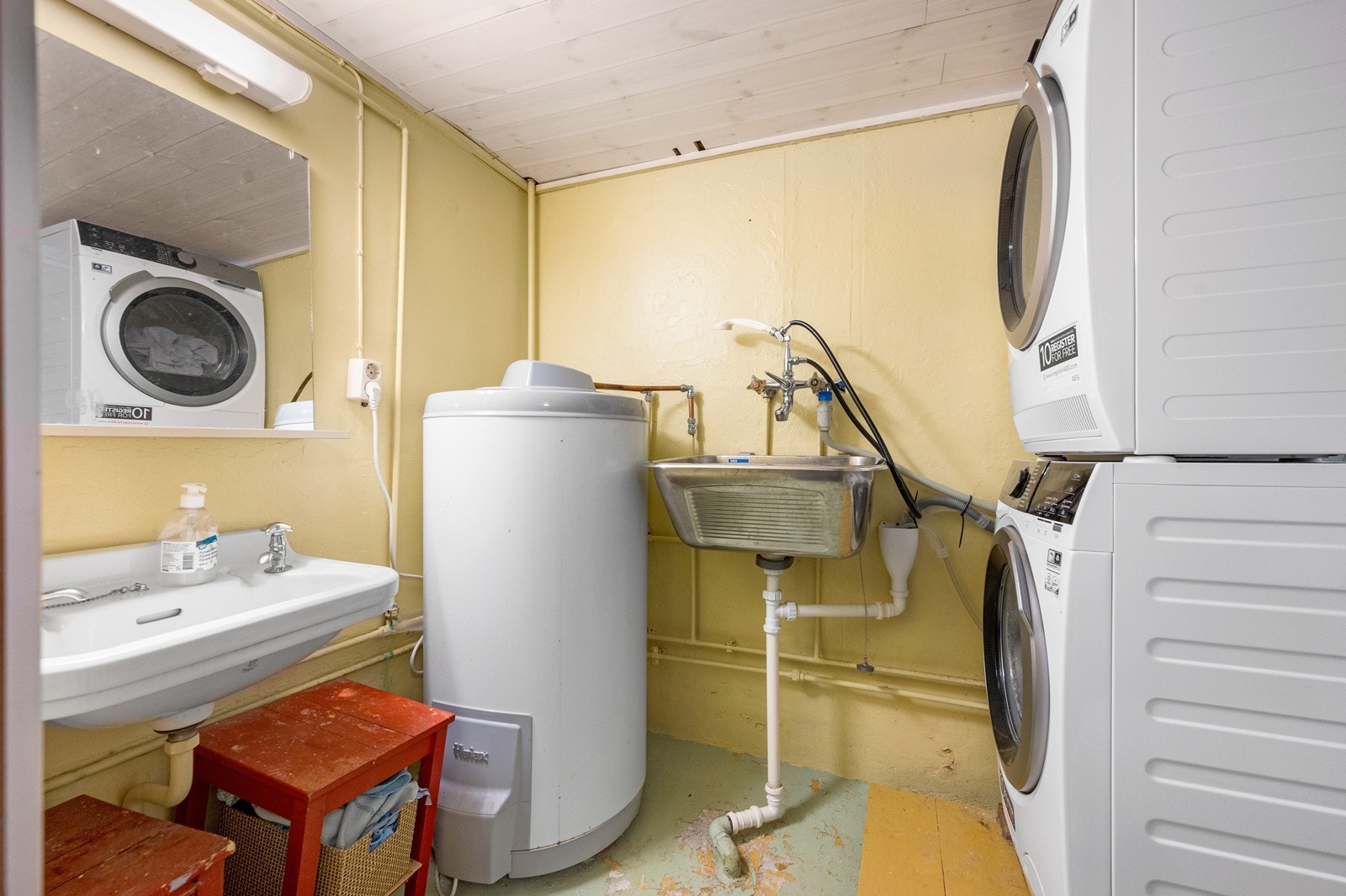 Vaskerom i kjeller Galleribilde