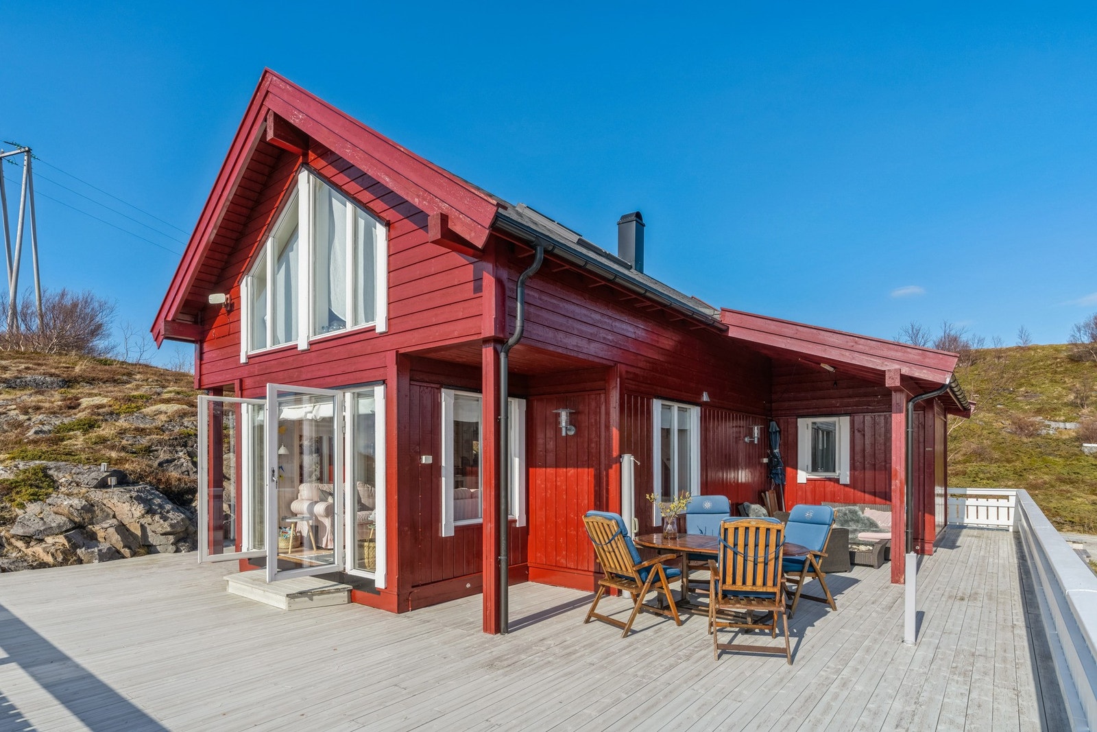 Flotte utearaler med gode solforhold. Galleribilde