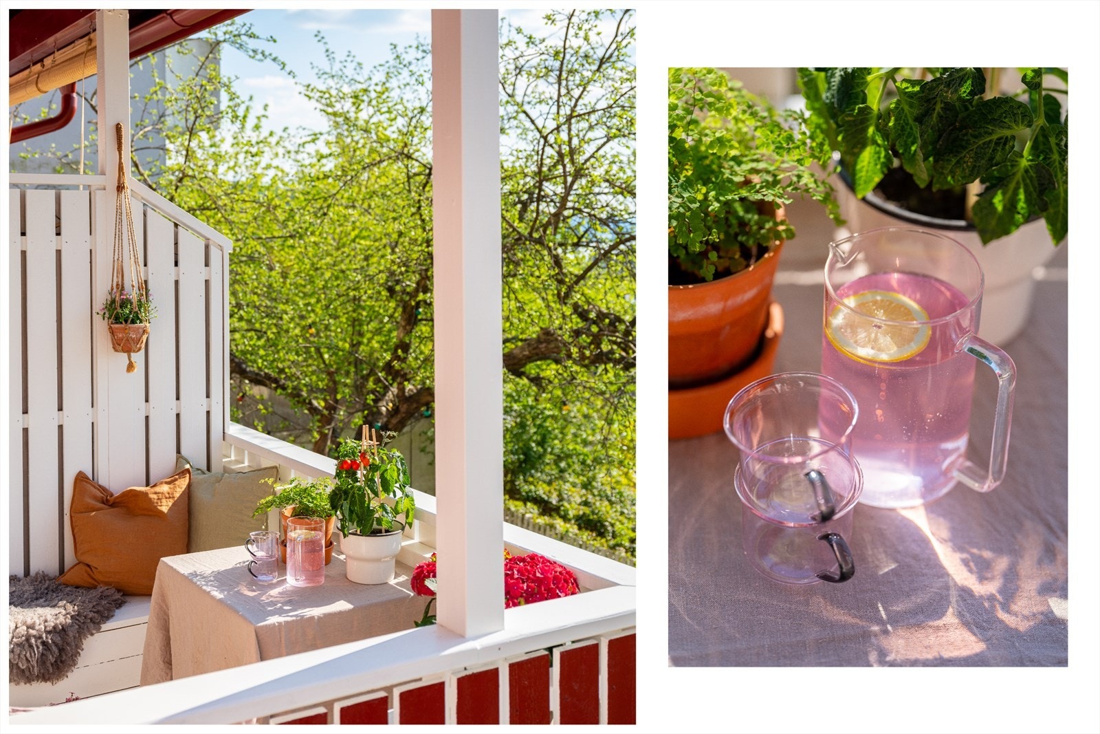 Her kan du nyte måltidene utendørs gjennom hele sommerhalvåret Galleribilde