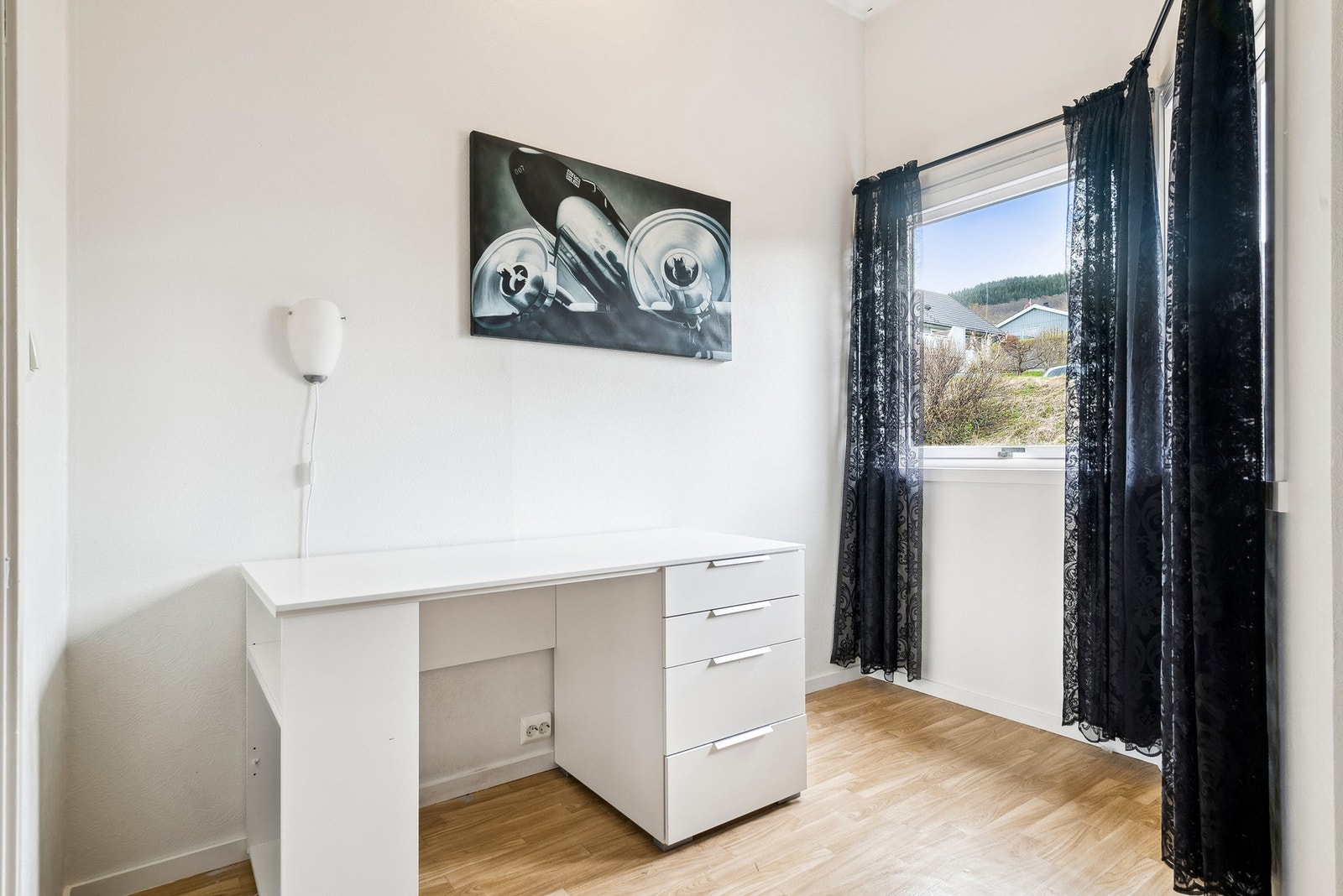 Soverom loft Galleribilde