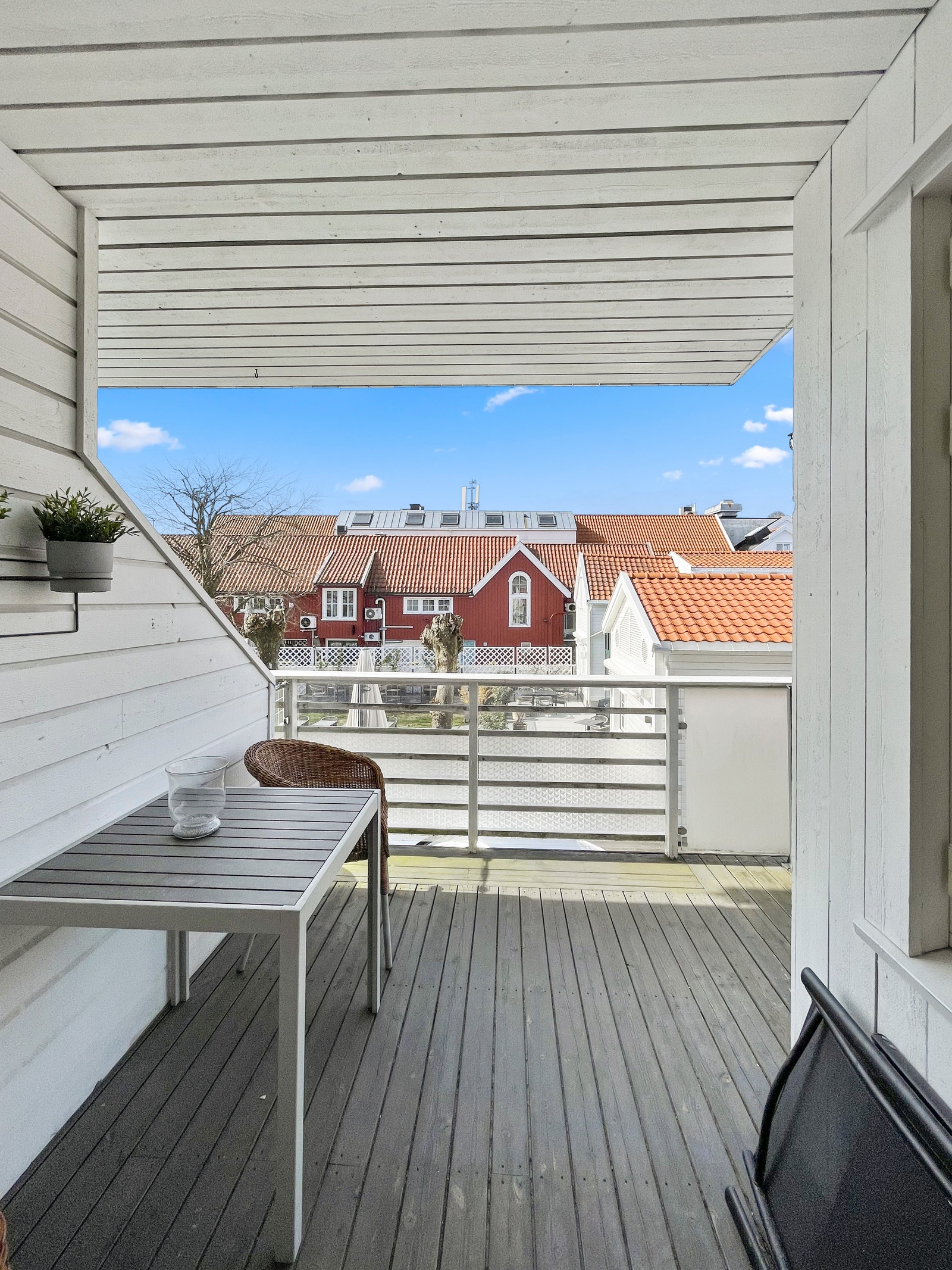 Hyggelig veranda Galleribilde
