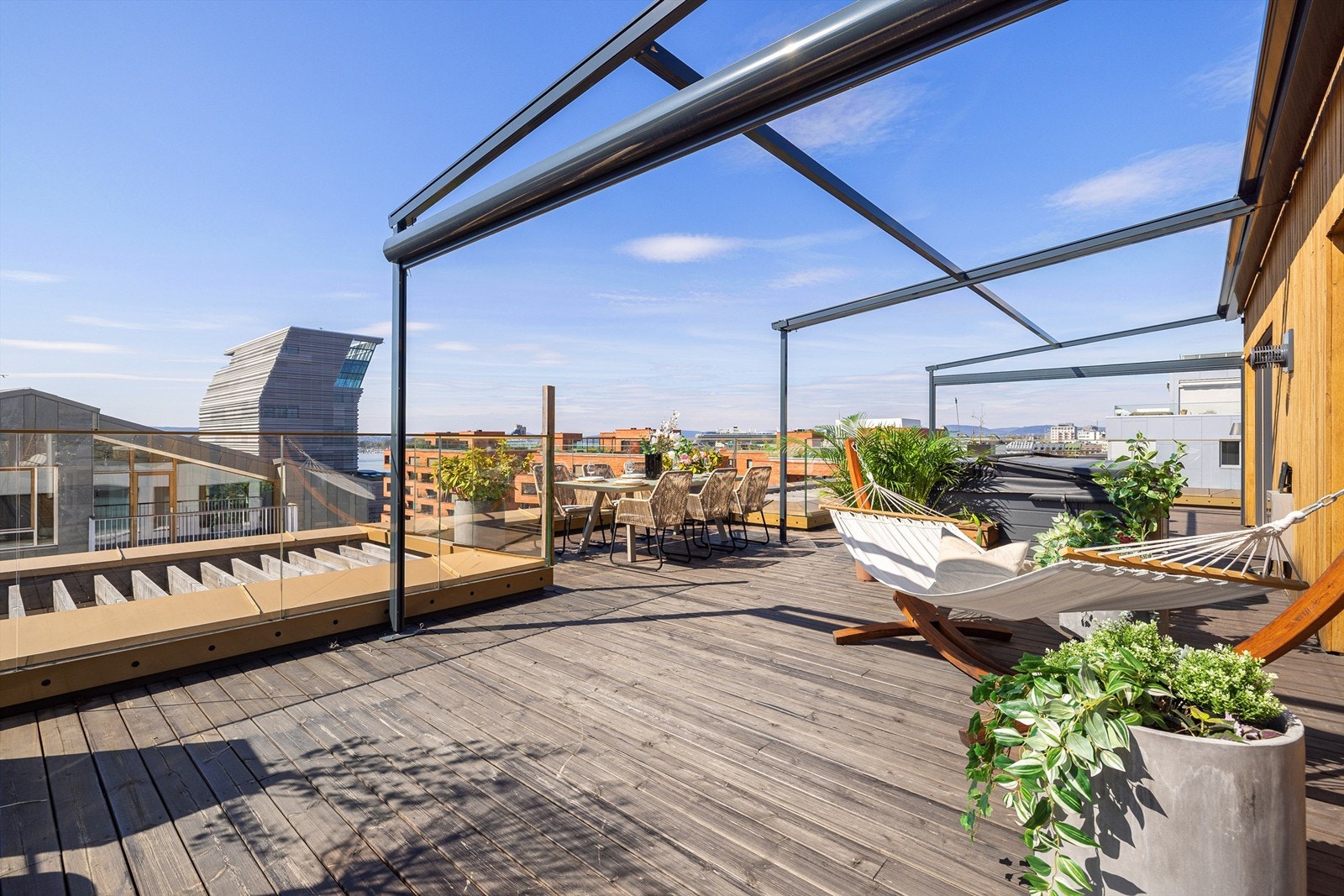 Fantastisk penthouse med panorama utsikt. Galleribilde
