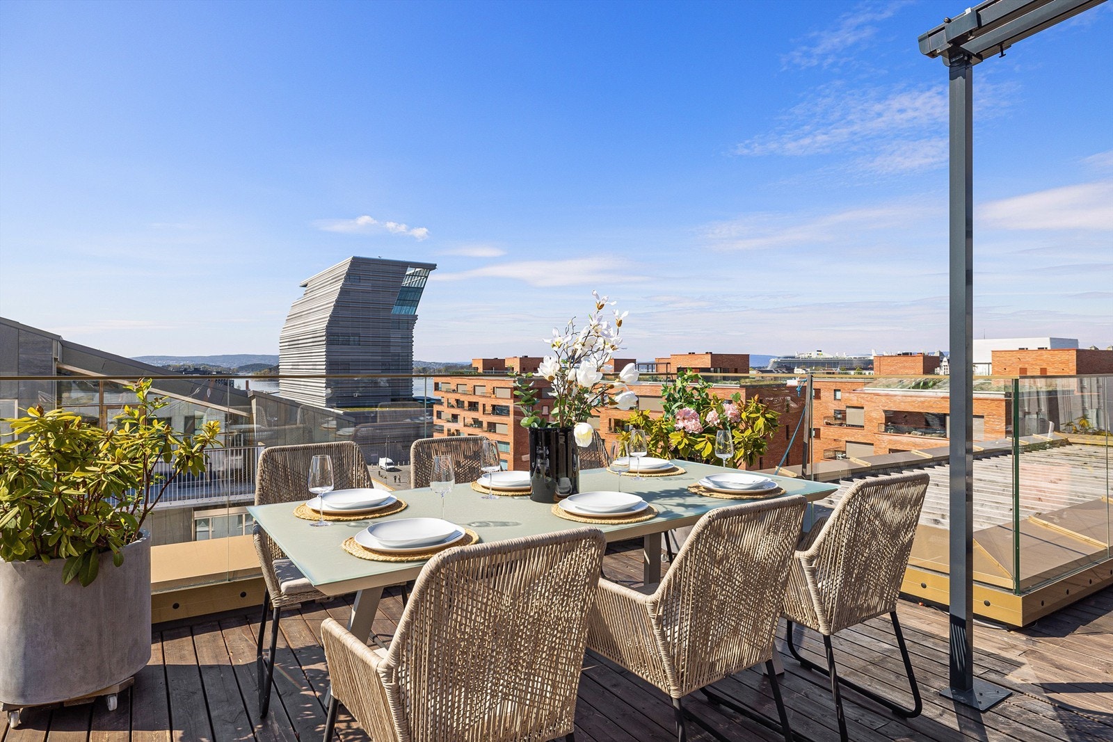 Din egen private terrasse. Din egen sone Galleribilde