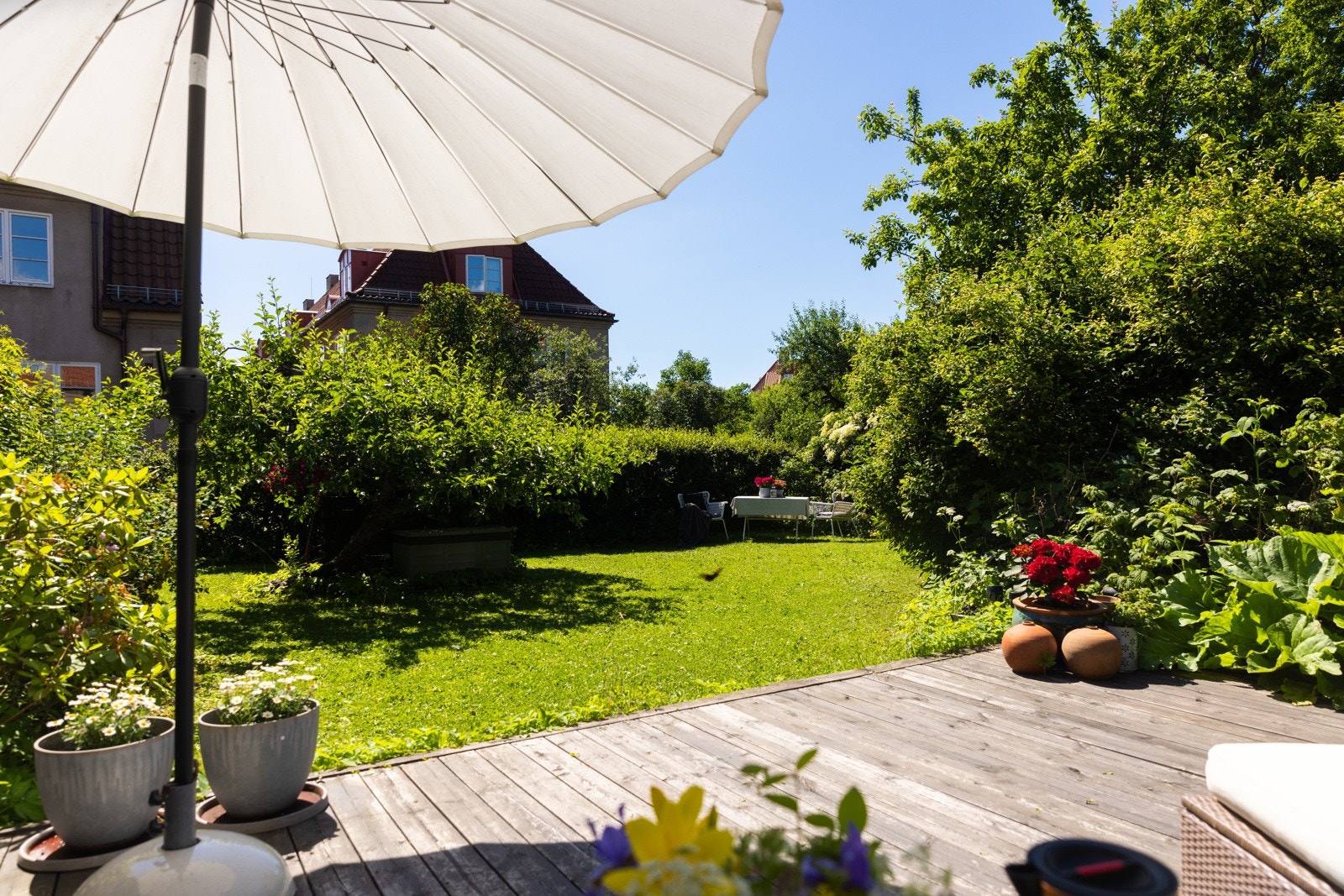 Hagen vil gi mye glede både sommer og vinter. Galleribilde
