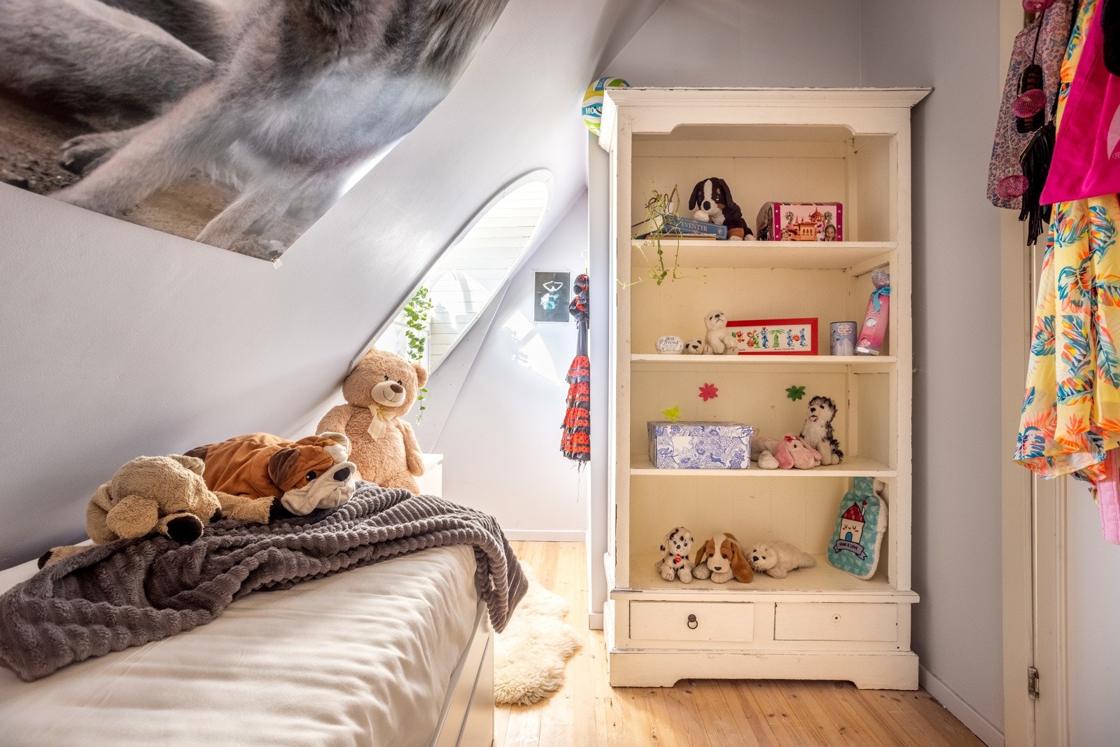 Soverommene ligger i fin tilkytning til hverandre. Galleribilde