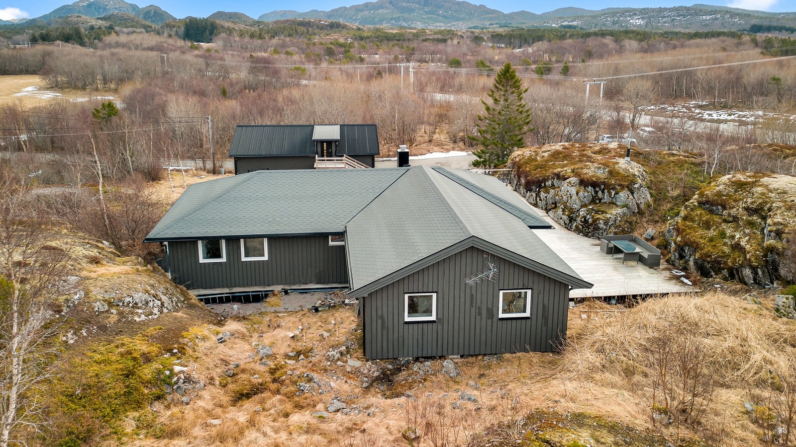 Skjermet tomt Galleribilde