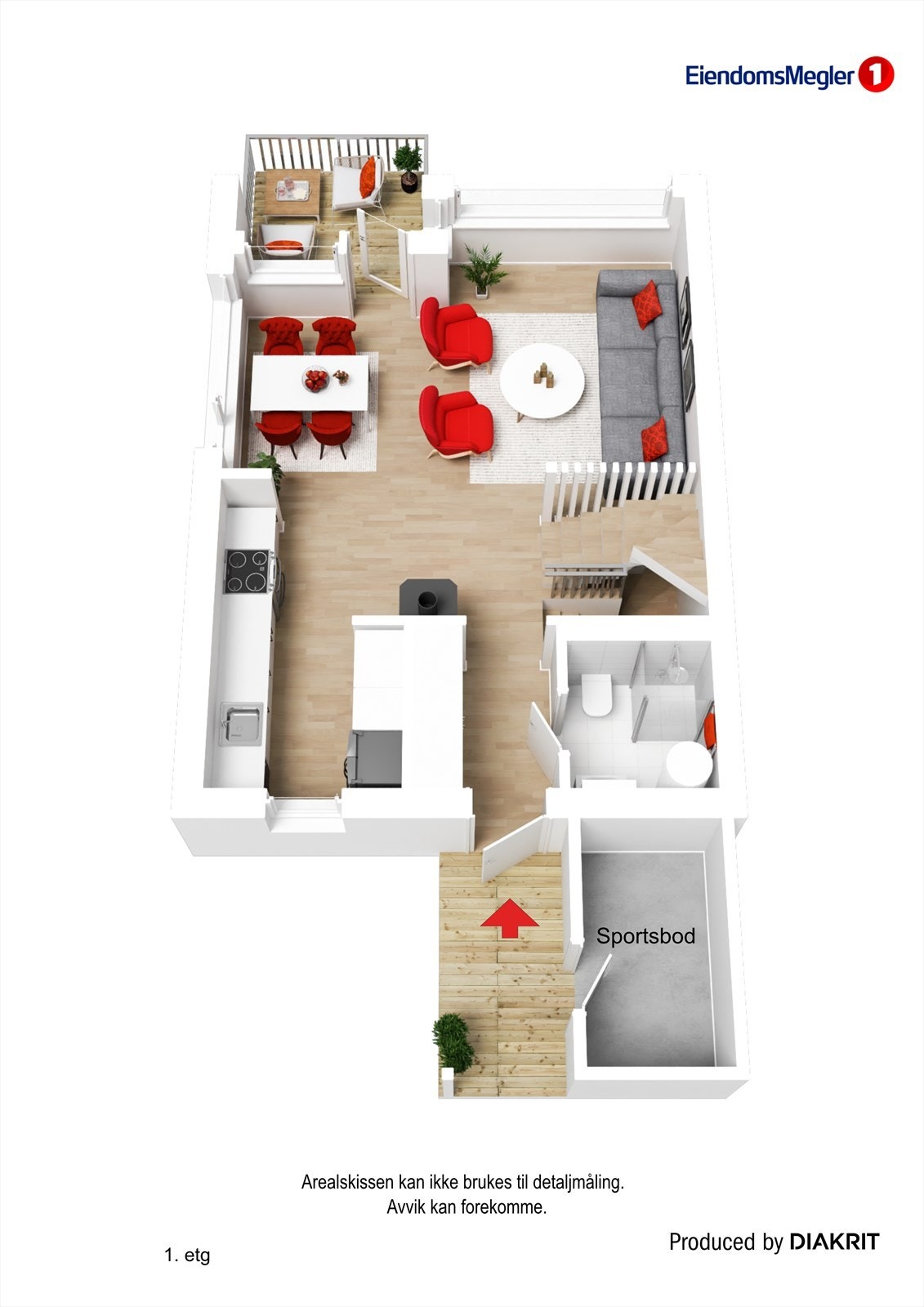 1. etasje Galleribilde