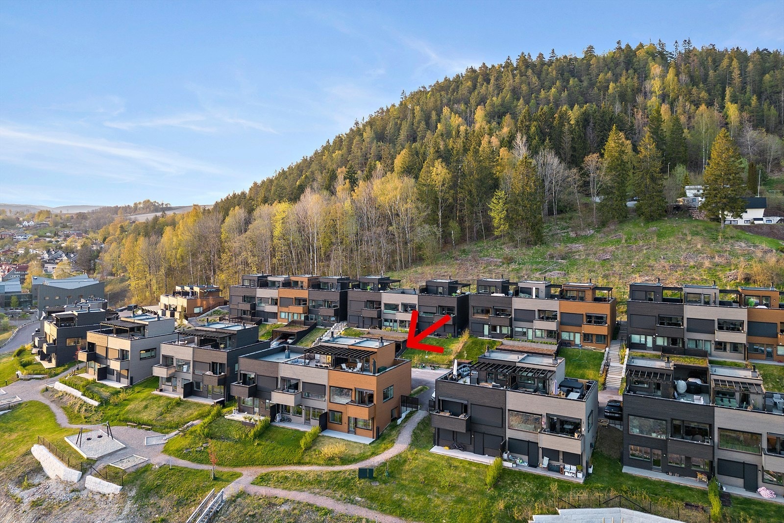 Attraktivt og nyutviklet boligområde Galleribilde