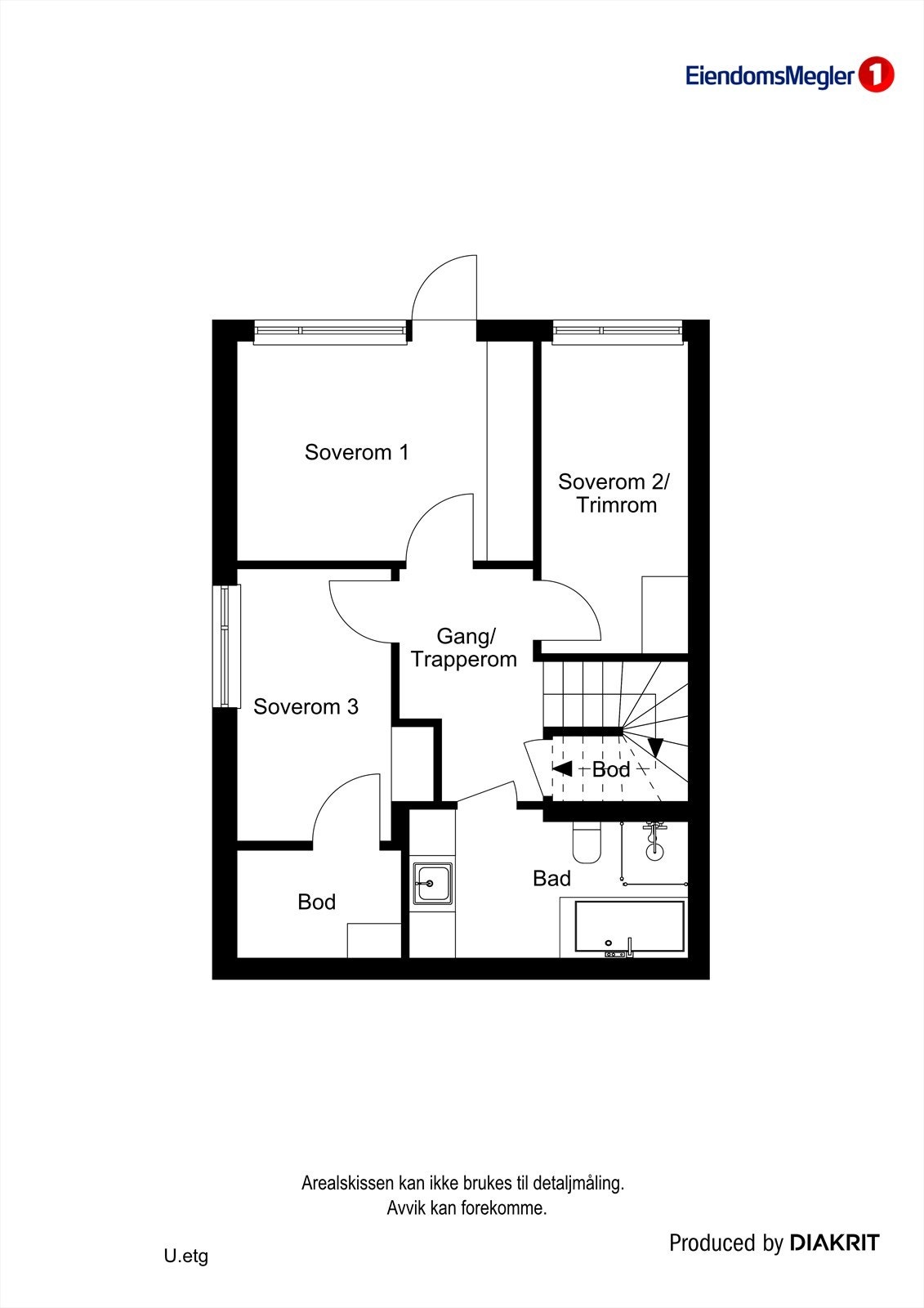 Underetasje: For å ta mål i tegningen benytt følgende link: https://cdn.diakrit.com/product/furnish/12354301 Galleribilde