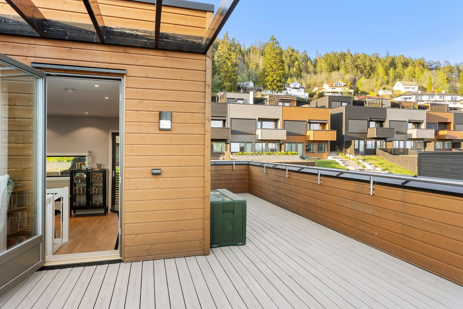 Her kan solen nytes fra morgen til kveld Galleribilde