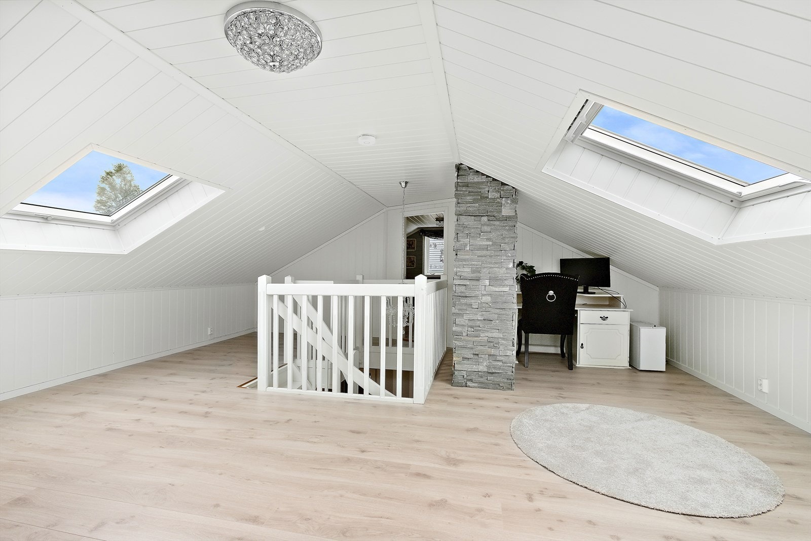 Loftstue Galleribilde