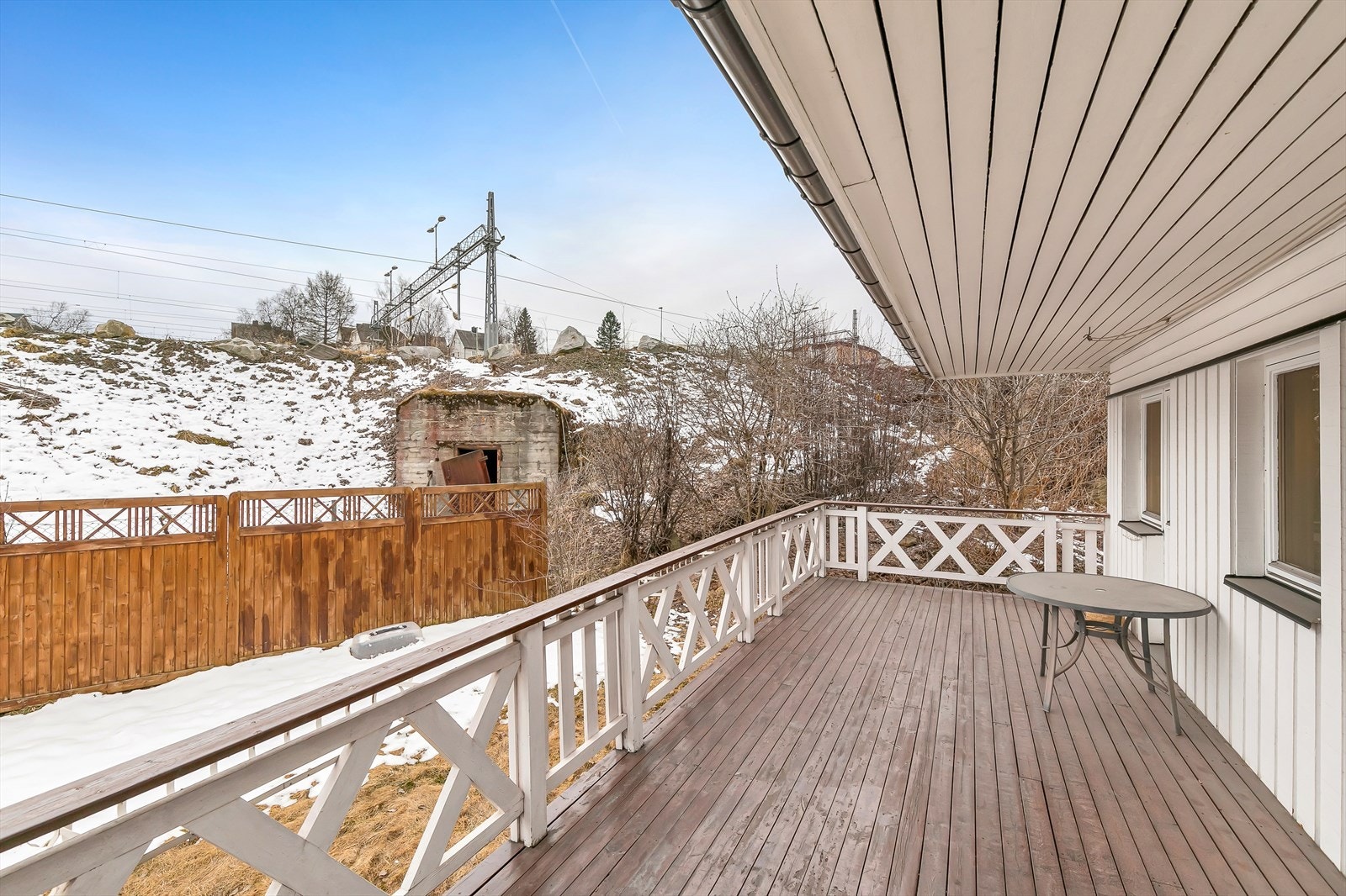 Her er plass til utemøbler Galleribilde