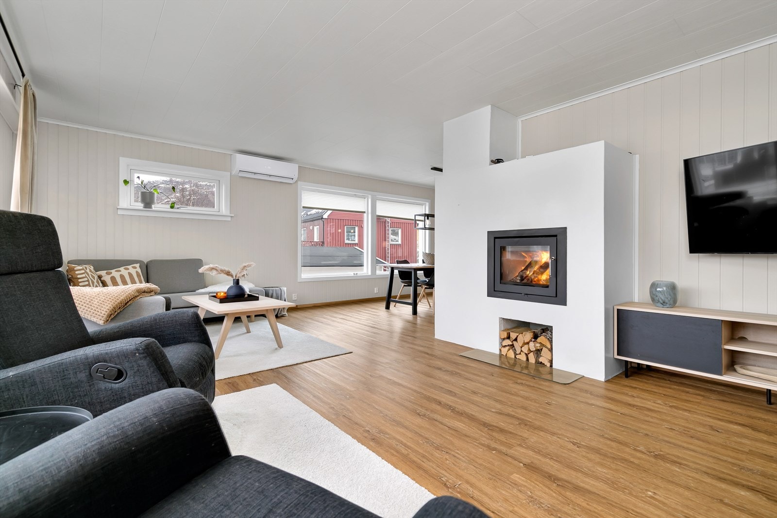 Lys og trivelig stue Galleribilde