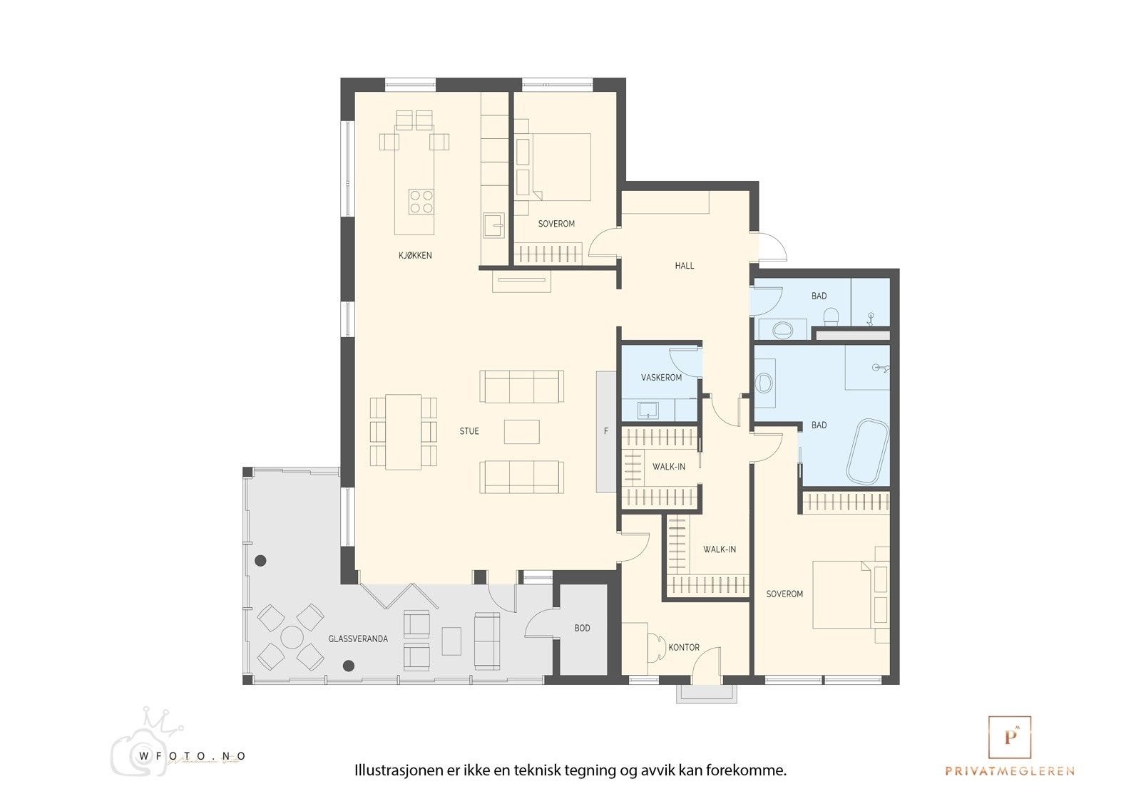 - Plantegning - Galleribilde