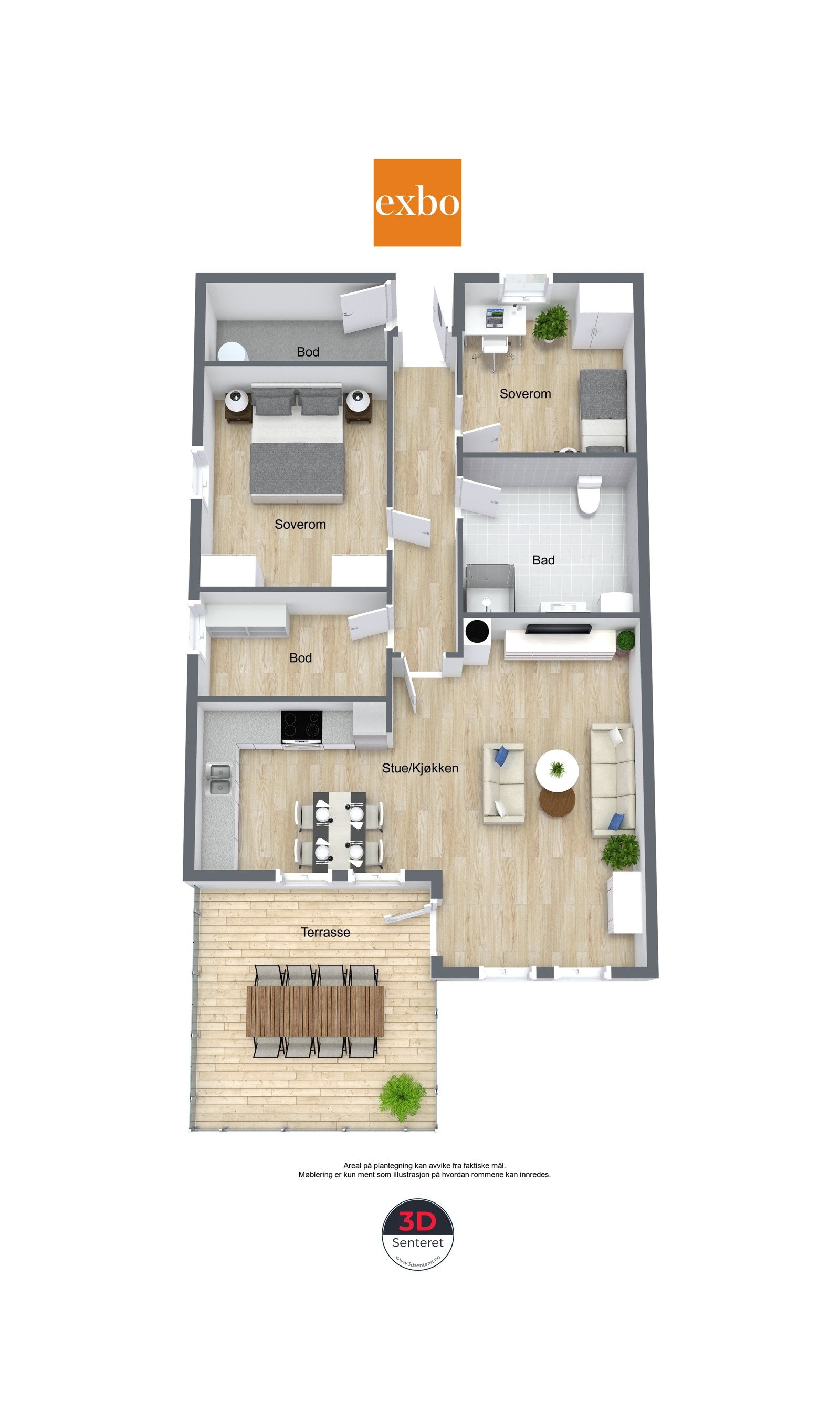 Plantegning Galleribilde