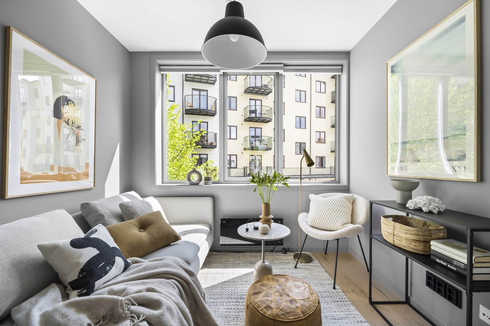 En hyggelig stuesone Galleribilde