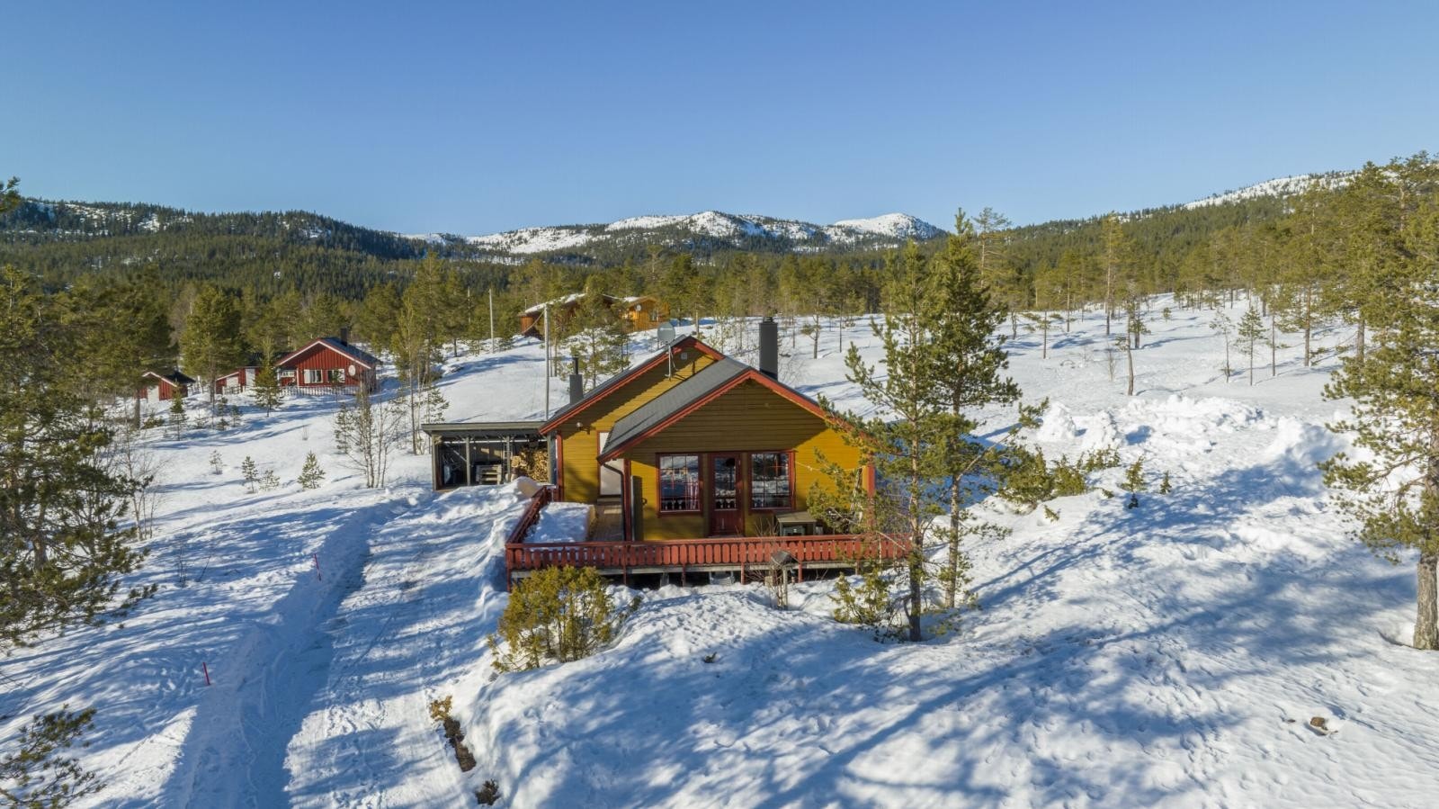 Opplev denne flotte hytten i vakre Fyresdal! Galleribilde