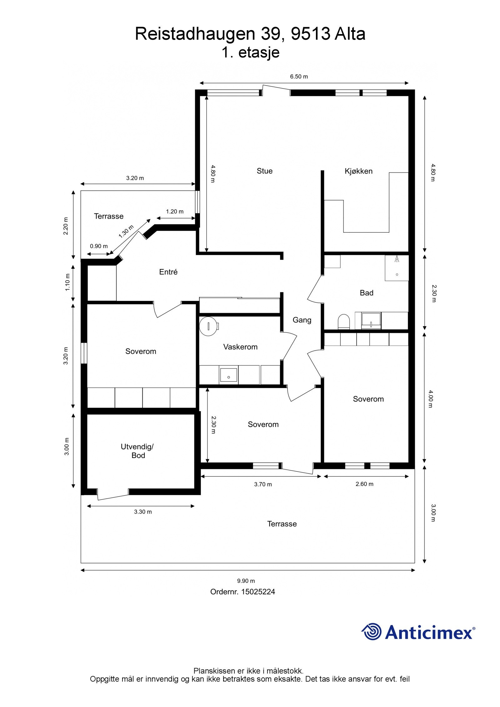 Plantegning Galleribilde