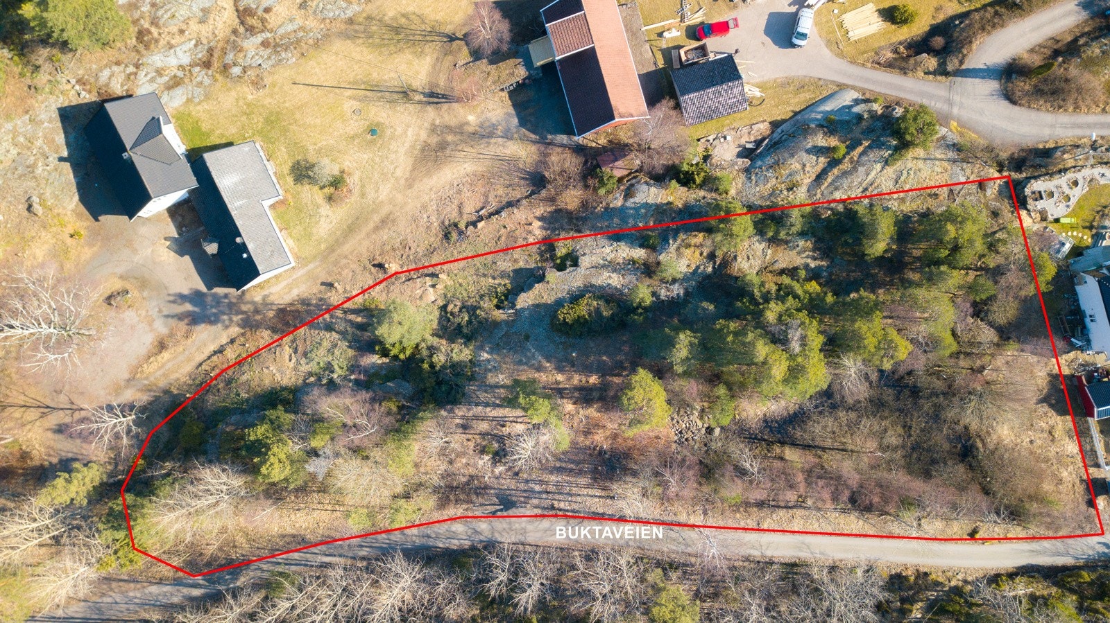 Oversikt, med omtrentlig grense Galleribilde