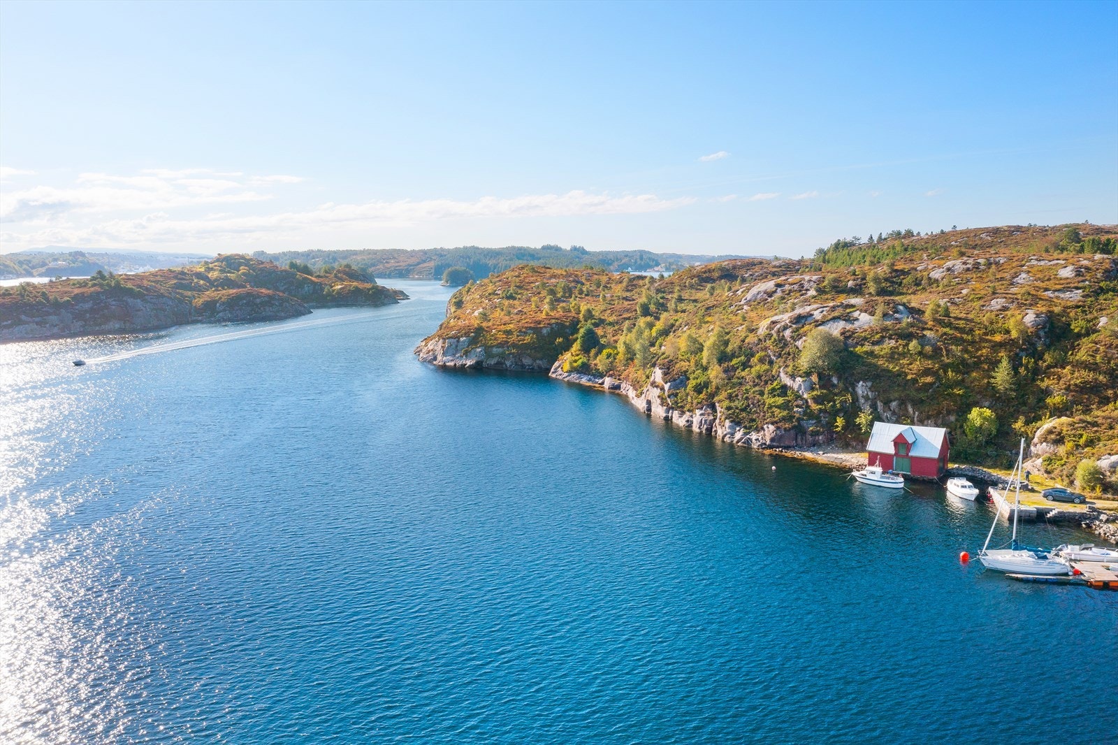 Kort vei til blant annet Glesvær og andre flotte steder Galleribilde