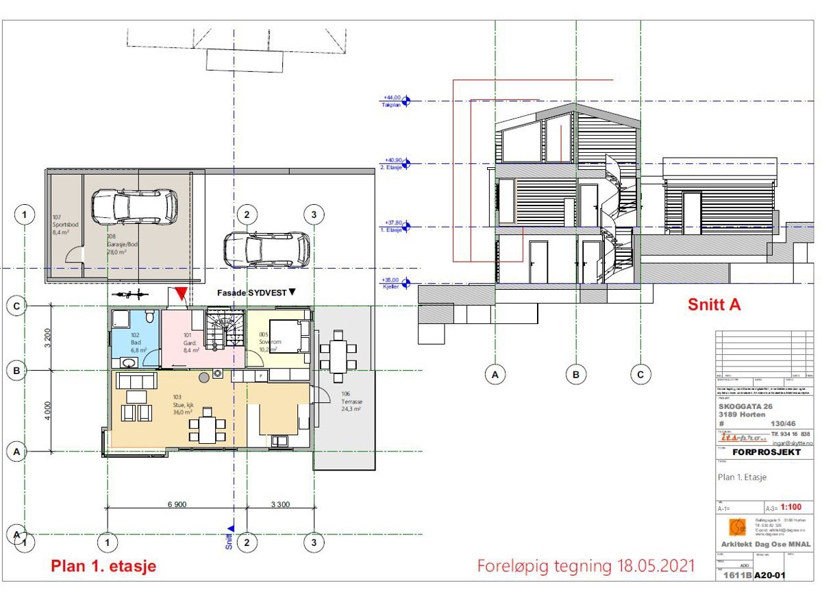 Tegning Galleribilde