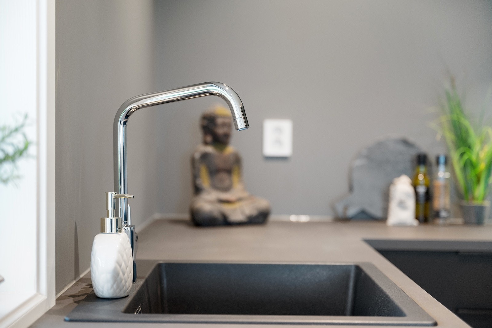 Nærbilde kjøkken. Galleribilde