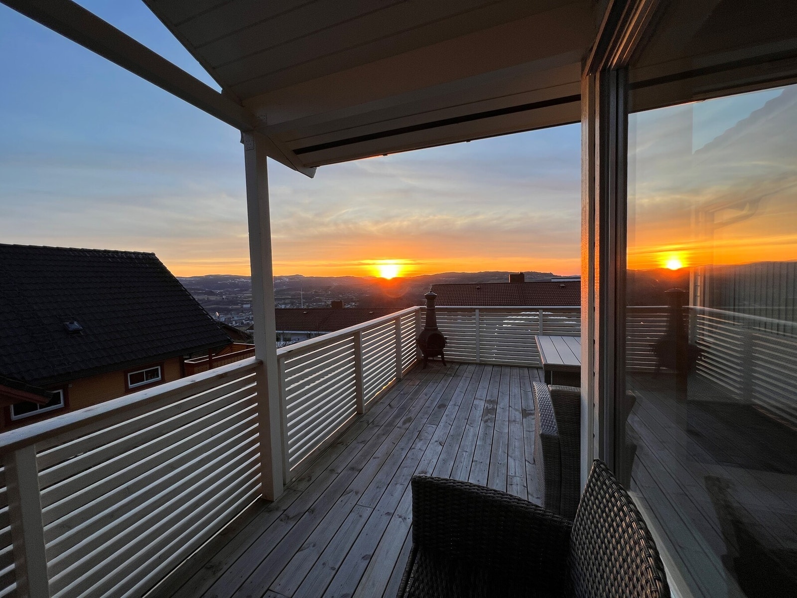 Bilde av solnedgang tatt av selger Galleribilde