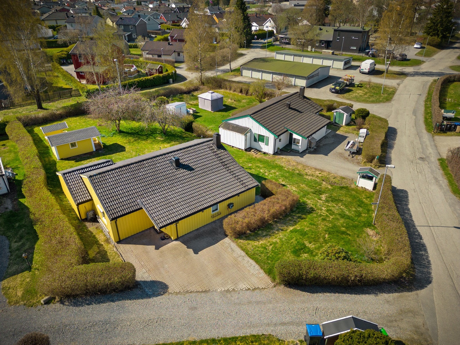 Dronefoto Galleribilde