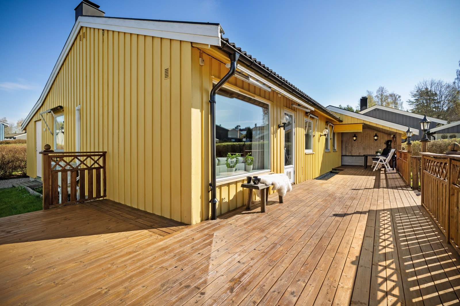Terrasse på hele 50 kvm Galleribilde
