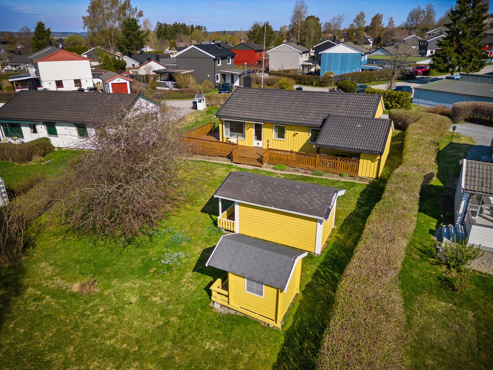 Dronefoto Galleribilde