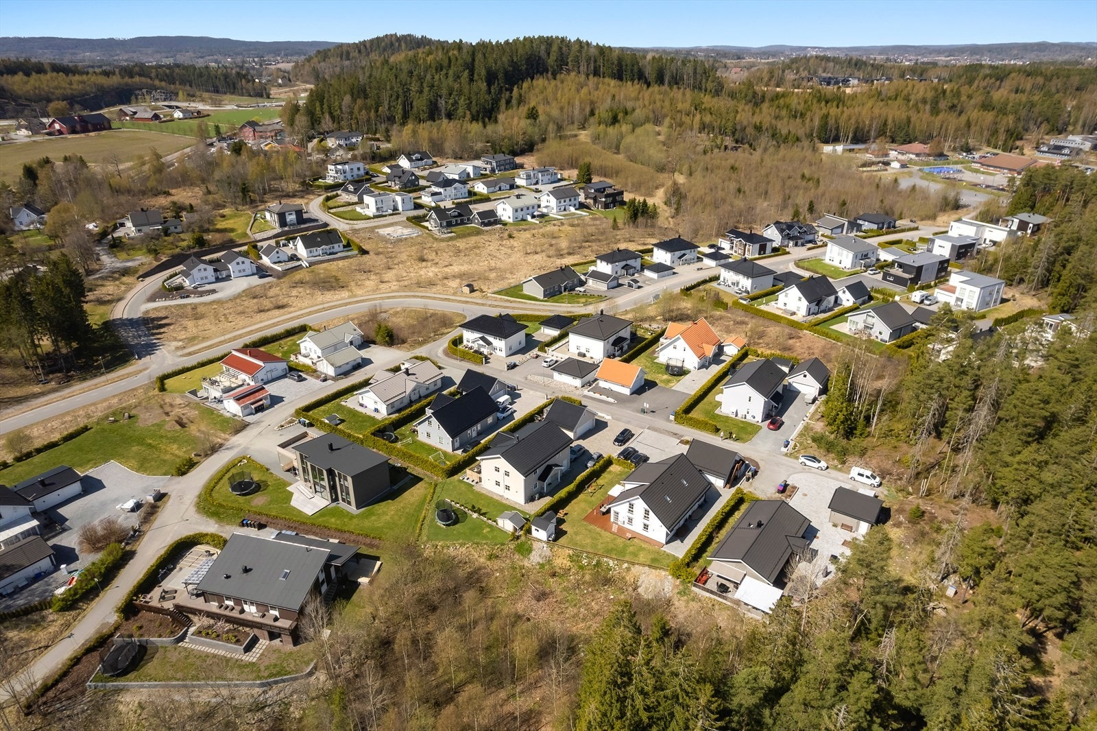 Dronefoto Galleribilde