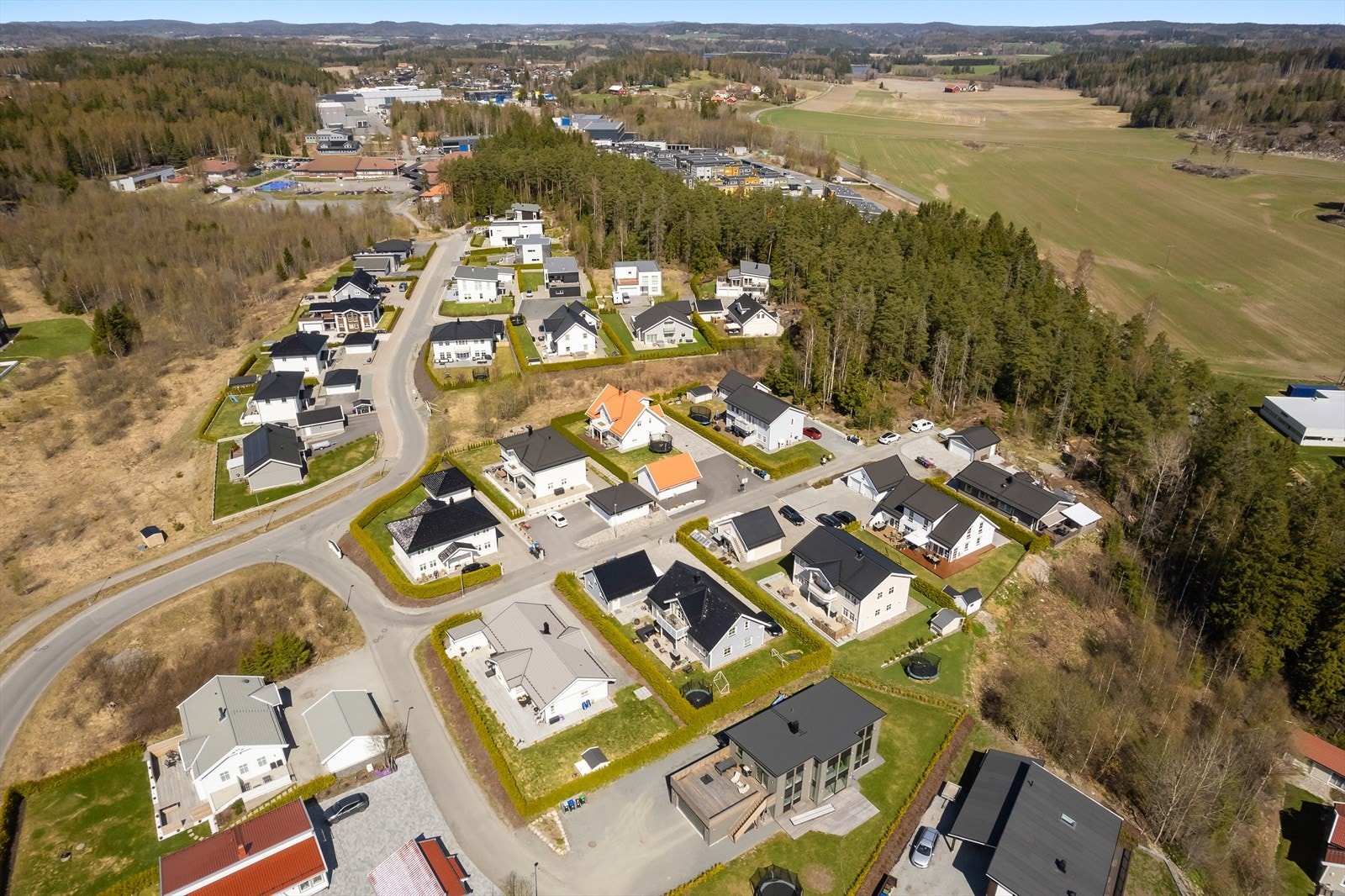 Dronefoto Galleribilde