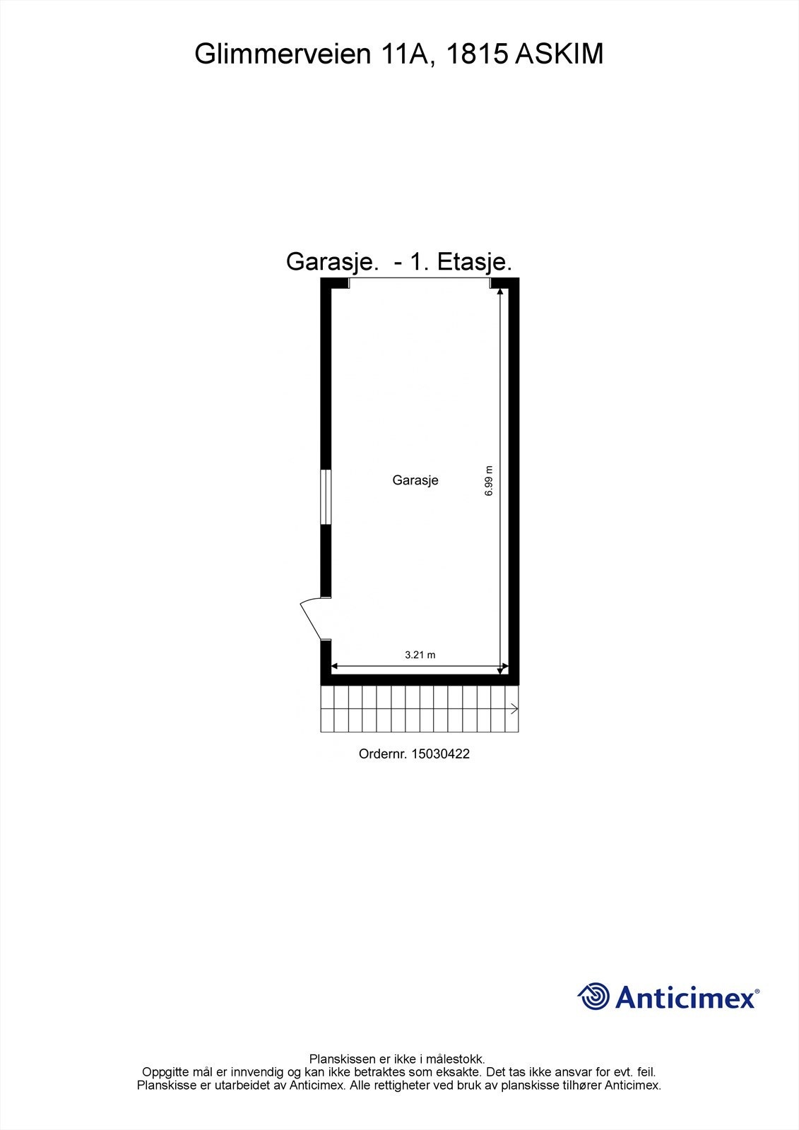 plantegning garasje Galleribilde