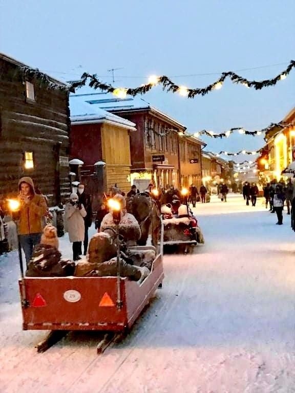 Kanefart på Røros. Galleribilde