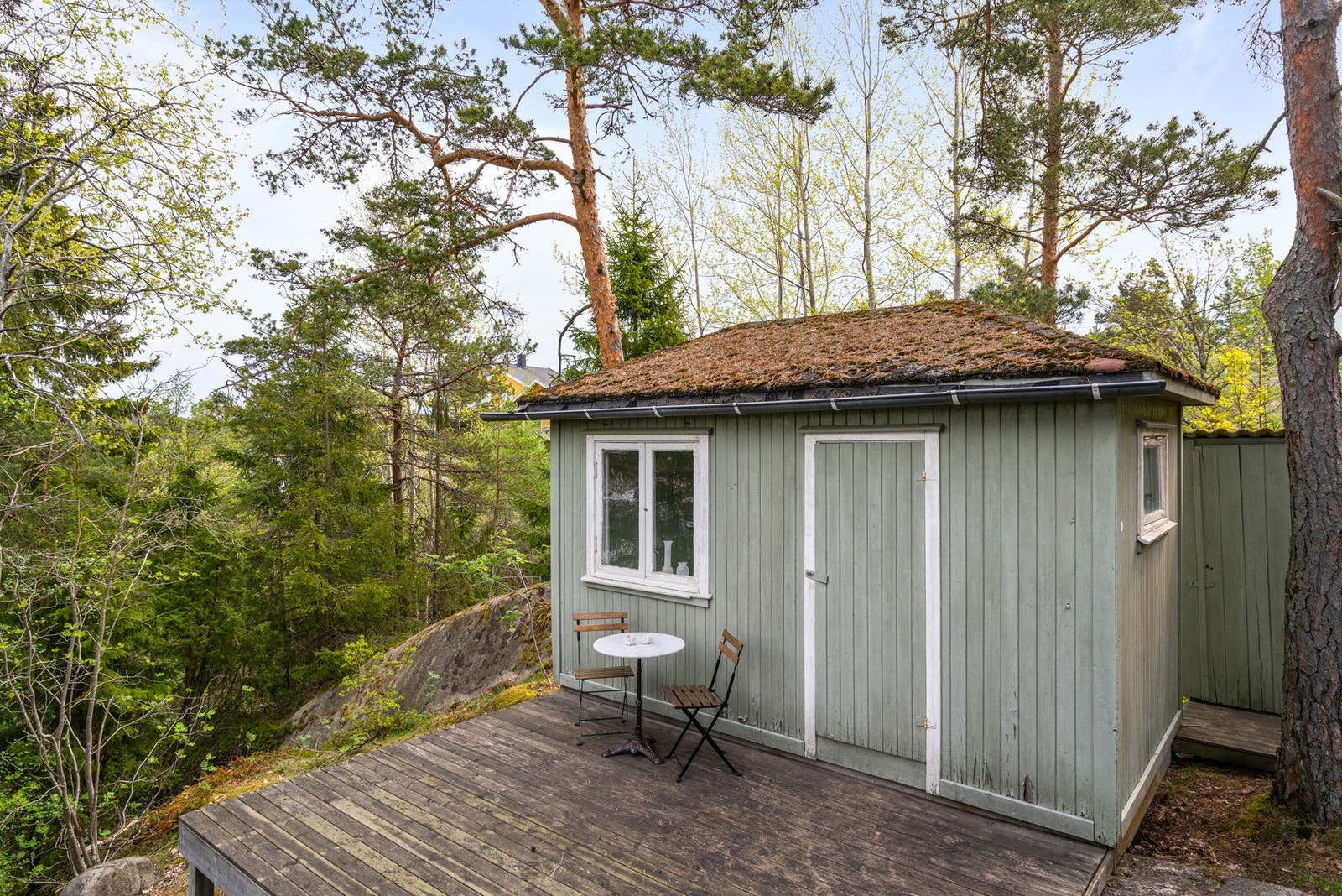 Koselig uteplass Galleribilde