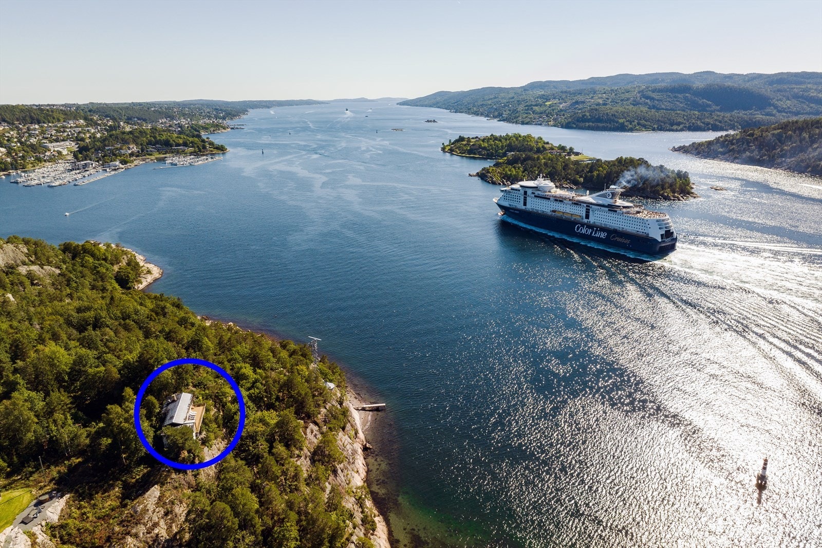 Super beliggenhet Galleribilde