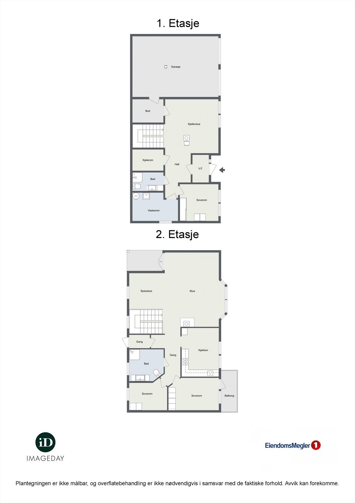 Plantegning Røykenveien 340B Galleribilde
