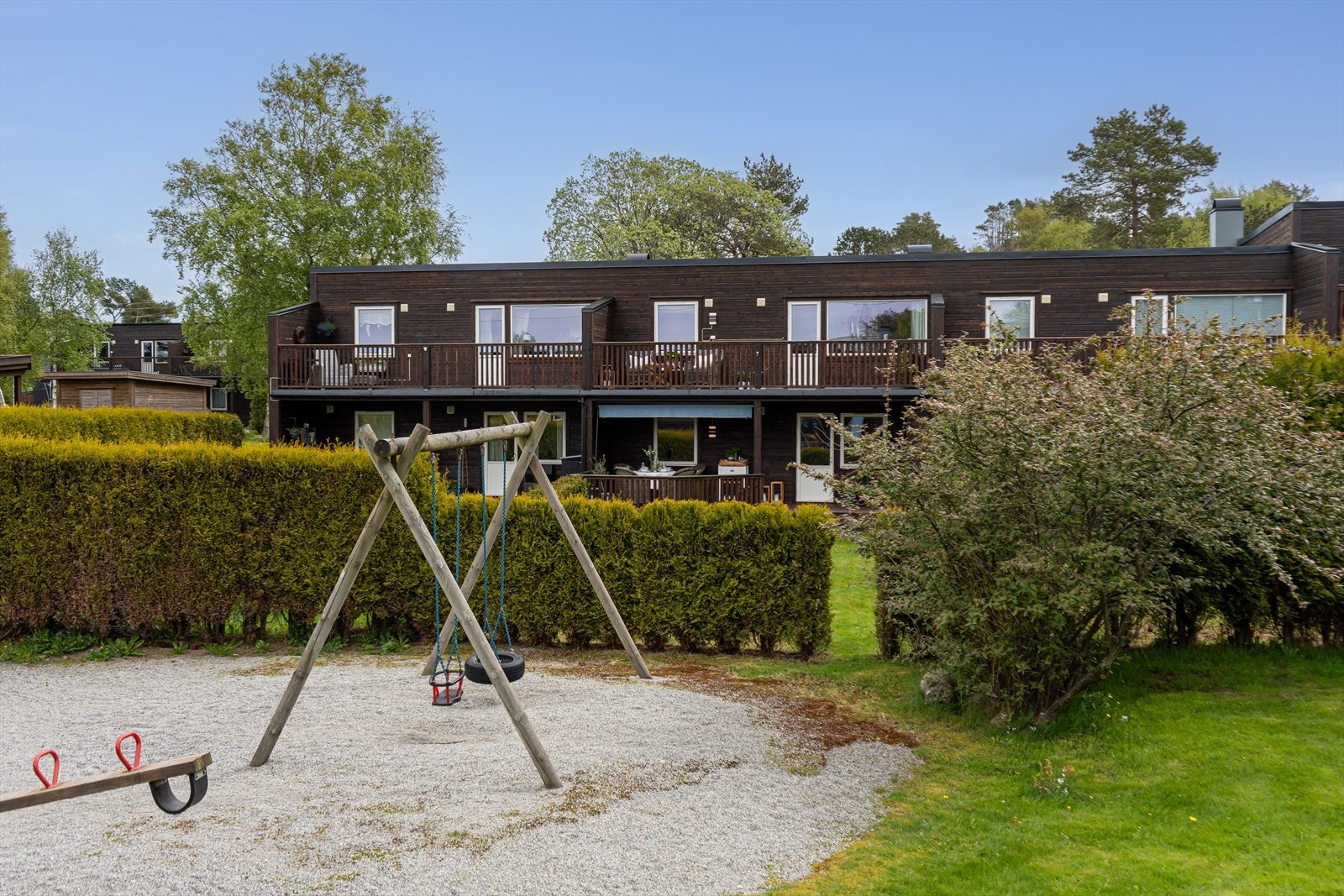 Lekeplass like utenfor. Galleribilde