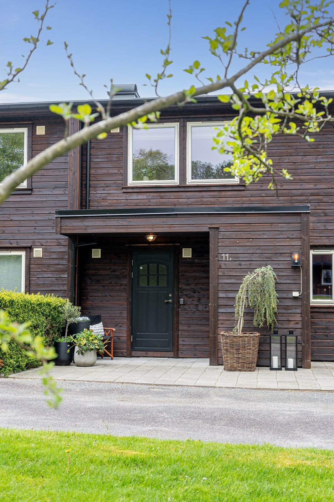 Innbydende inngangsparti. Galleribilde