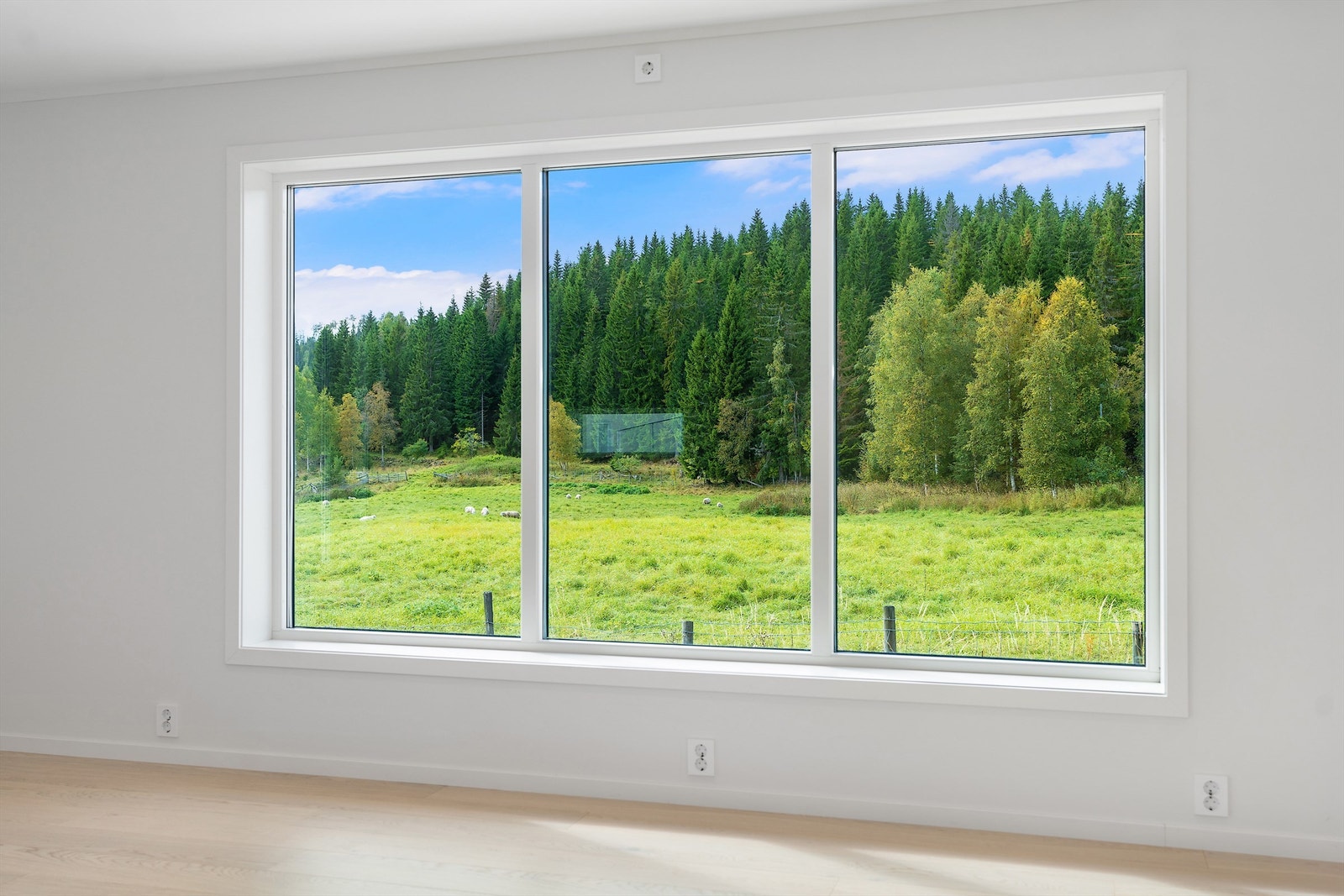 Utsikten fra stuen Galleribilde