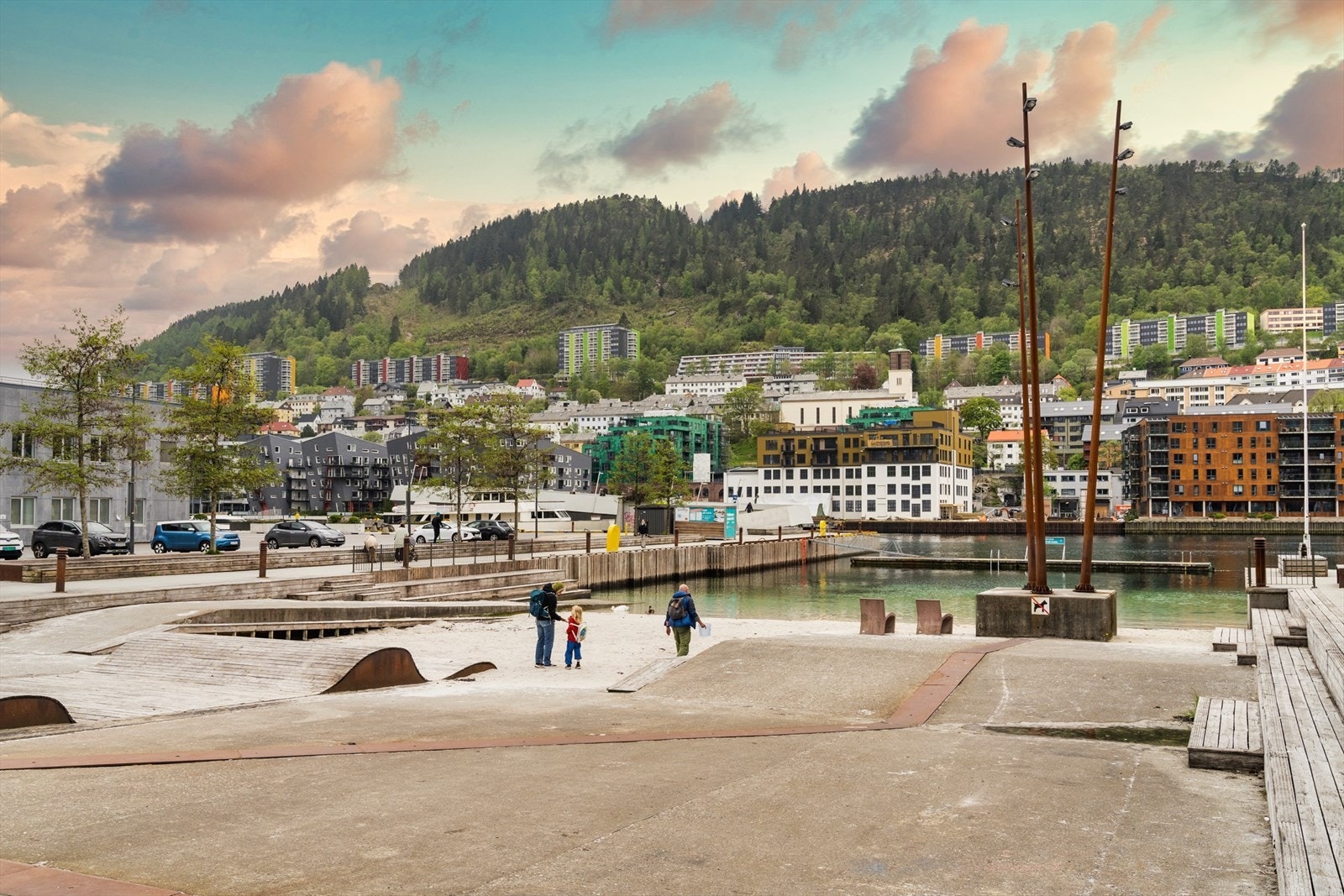 Her kan man bo i maritime omgivelser. Galleribilde