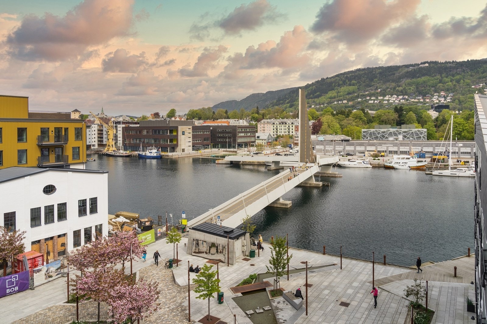 Her bor man i et av Bergens mest urbane boområder med nærhet til alt. Galleribilde